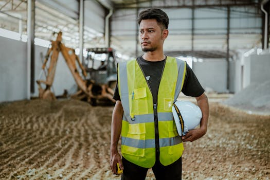 Bajas laborales en la construcción